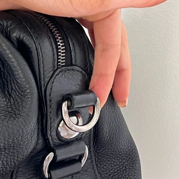 .Gucci Black Icon Bit Boston Shoulder Bag - Picture 13 of 15